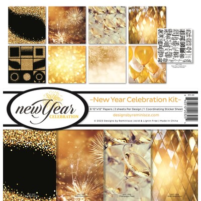 12X12 Collection Kit, New Year Celebration