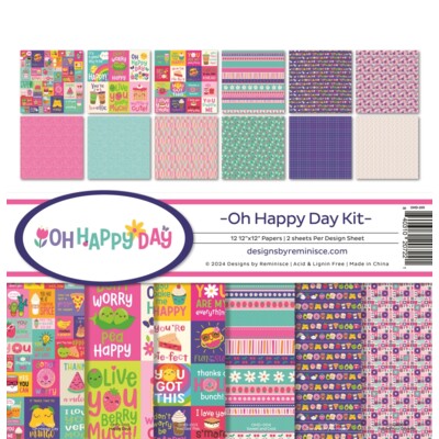 12X12 Collection Kit, Oh Happy Day