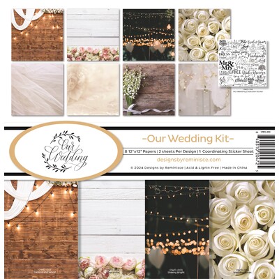 12X12 Collection Kit, Our Wedding