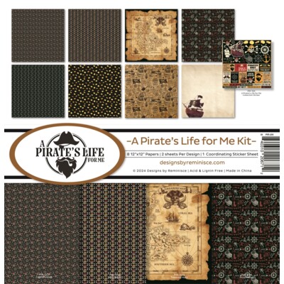 12X12 Collection Kit, A Pirate's Life for Me