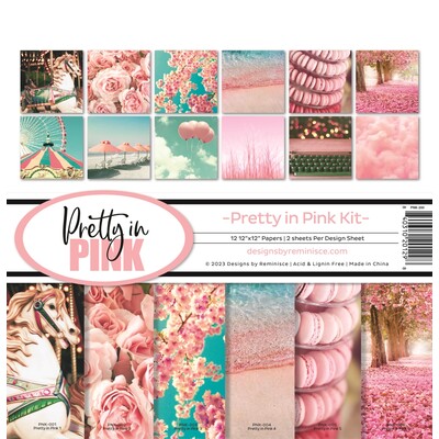 12X12 Collection Kit, Pretty in Pink