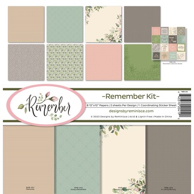 12X12 Collection Kit, Remember