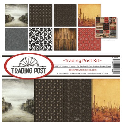 12X12 Collection Kit, Trading Post