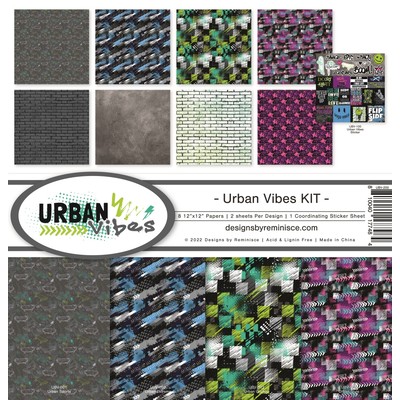 12X12 Collection Kit, Urban Vibes