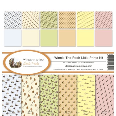 12X12 Collection Kit, Winnie the Pooh Little Prints