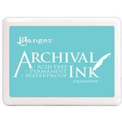 Archival Ink Pad, Jumbo - Aquamarine