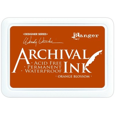 Archival Ink Pad, Orange Blossom