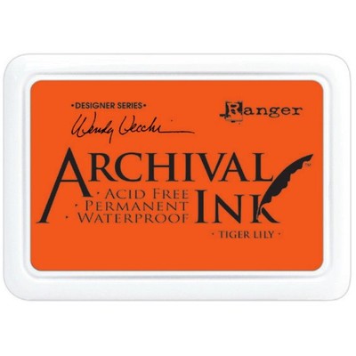 Archival Ink Pad, Tiger Lily