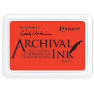 Archival Ink Pad, Poppy