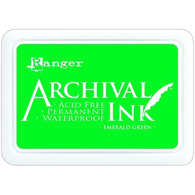 Ranger Emerald Green Archival Ink Jumbo Ink Pad