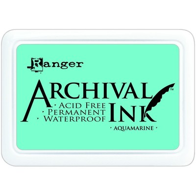 Ranger - Wendy Vecchi Archival Ink Pads Fall Favorites- 6 Item Bundle -  Acorn, Thistle, Fern Green, Orange Blossom, Buttercup, and Bluebird 