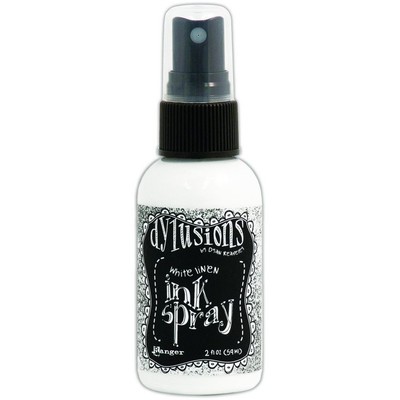 Dylusions Ink Spray, White Linen