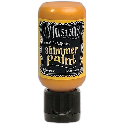 Dylusions Shimmer Paint, Pure Sunshine
