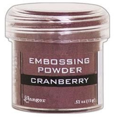Embossing Powder, Cranberry Metallic