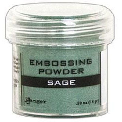 Embossing Powder, Sage Metallic