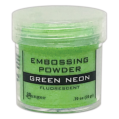 Embossing Powder, Green Neon