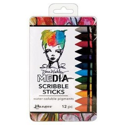 Dina Wakley MEdia Scribble Sticks, Set #2