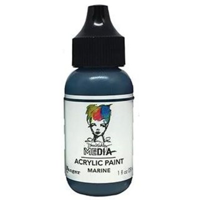 Dina Wakley MEdia Acrylic Paint, Marine