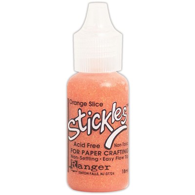 Stickles Glitter Glue, Orange Slice