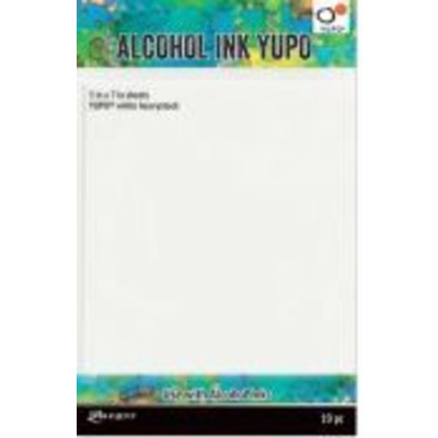 Alcohol Ink Yupo Paper, White - 5" x 7" (144lbs. 10 Pack)