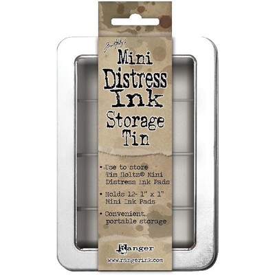 Distress Mini Storage Tin