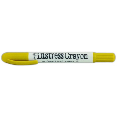 Distress Crayon, Fossilized Amber