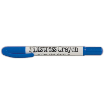 Distress Crayon, Blueprint Sketch