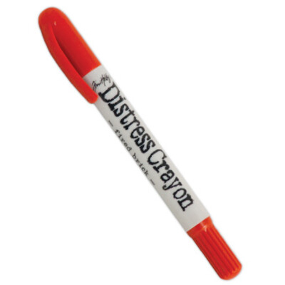 Distress Crayon, Fired Brick