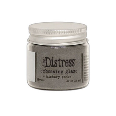 Distress Embossing Glaze, Hickory Smoke