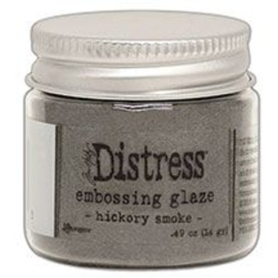 Distress Embossing Glaze, Hickory Smoke