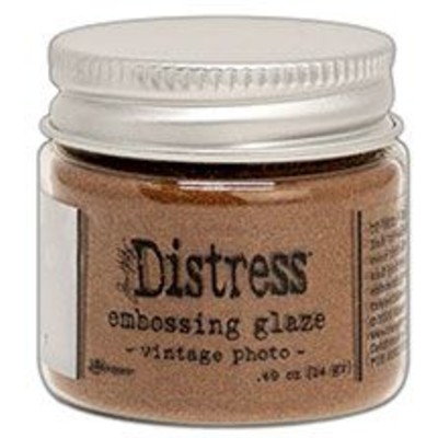 Distress Embossing Glaze, Vintage Photo
