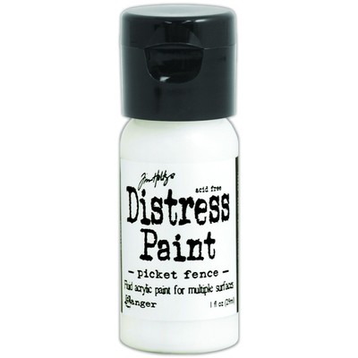 Distress Flip Top Paint, Picket Fence (1 oz.)