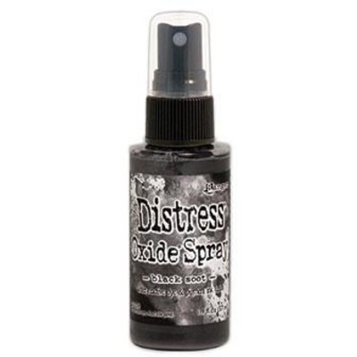 Distress Oxide Spray, Black Soot