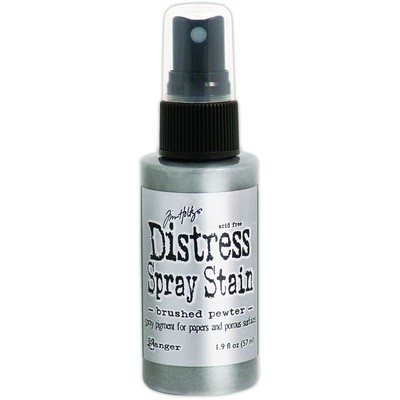 Distress Spray Stain, Brushed Pewter