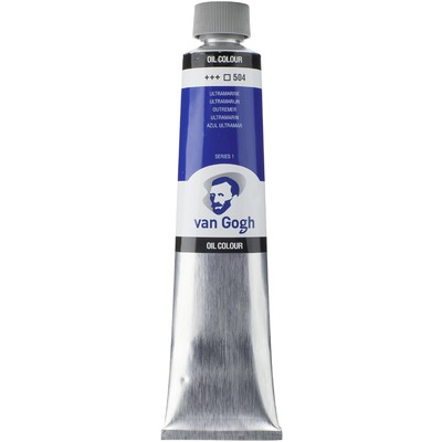 Van Gogh Oil Color Tube, 504 Ultramarine (200ml)