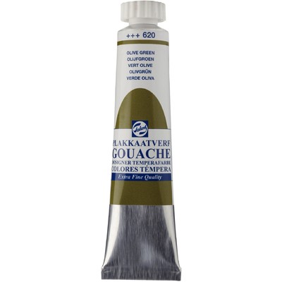 Talens Gouache Extra Fine Quality, 620 Olive Green (20ml)