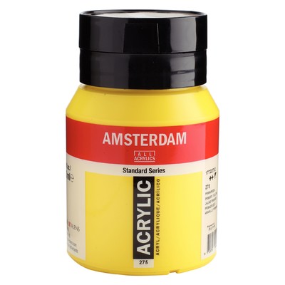 Amsterdam Standard Series Acrylic 500ml, Primary Yellow