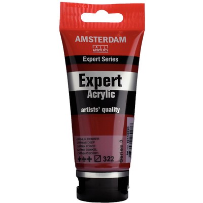 Amsterdam Expert Series Acrylic, 322 Carmine Deep (75ml)