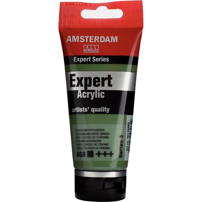 Amsterdam Expert Series Acrylic, 668 Chrom. Oxide Green (75ml)
