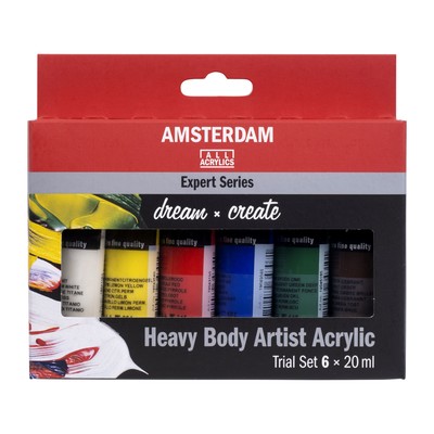 Amsterdam Expert Series Acrylic Set, 6 x 20ml