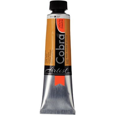 Cobra Artist Water Mixable Oil Color, 227 Yellow Ochre (40ml)