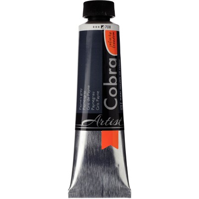Cobra Artist Water Mixable Oil Color, 708 Paynes's Grey (40ml)