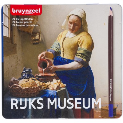 Bruynzeel Dutch Masters Color Pencils Set, Milkmaid (24pc)
