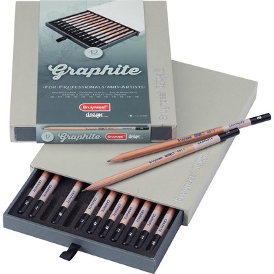 Bruynzeel Design Graphite Pencil Box (12pc)