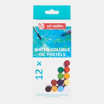 Talens Art Creation Water Soluble Oil Pastel Set (12 Sticks)