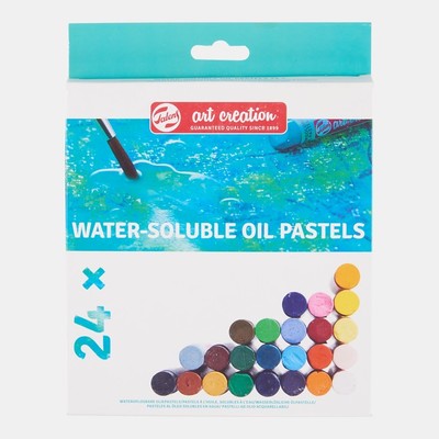 Talens Art Creation Water Soluble Oil Pastel Set (24 Sticks)