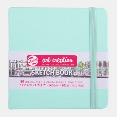 Talens Art Creation Sketchbook, Fresh Mint - 12cm x 12cm