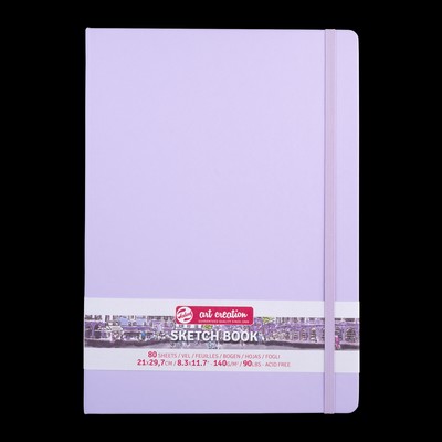 Sketchbook Pastel Violet 21 x 29.7 cm 140 g 80 Sheets