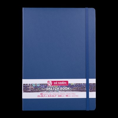 Talens Art Creation Sketchbook, Navy Blue - 21cm x 29.7cm (A4)