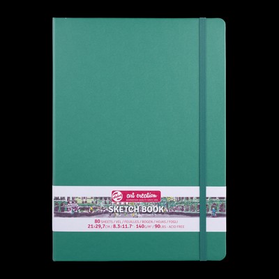 Talens Art Creation Sketchbook, Forest Green - 21cm x 29.7cm (A4)